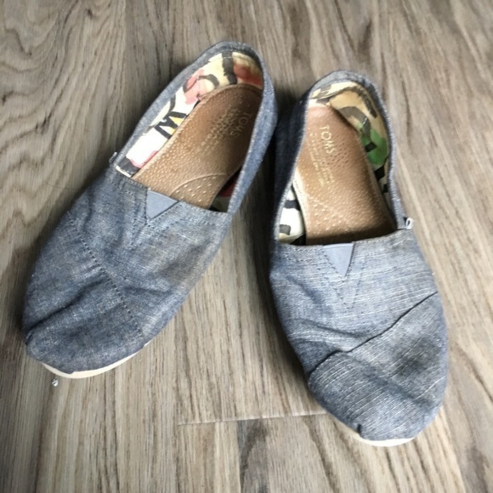 Toms Slip On canvas flats‎ Shoes